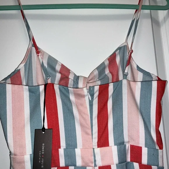 Striped Multicolor Jumpsuits - Picture 3 of 9